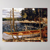 De Canoe, mooie kunst van Tom Thomson, Poster (Voorkant)