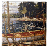 De Canoe, mooie kunst van Tom Thomson Tegeltje (Voorkant)