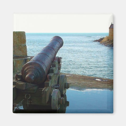De Canon Porthleven Cornwall Engeland Magneet (Voorkant)
