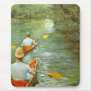De cano's, Perissoires van Gustave Caillebotte Muismat