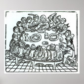 De Canterbury Pilgrims Poster (Voorkant)