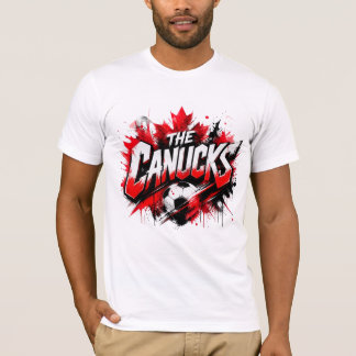 de Canucks - Canada's nationale team bijnaam T-shirt