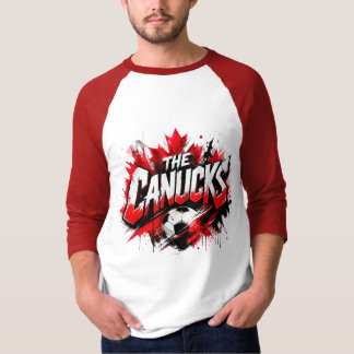 de Canucks - Canada's nationale team bijnaam T-shirt