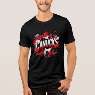 de Canucks - Canada's nationale team bijnaam Tri-Blend Shirt