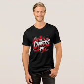 de Canucks - Canada's nationale team bijnaam Tri-Blend Shirt (Voorkant volledig)