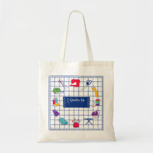 De Canvas tas Label Quilt aanpassen