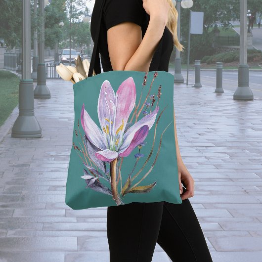 De Canvas tas Lotus Bloom
