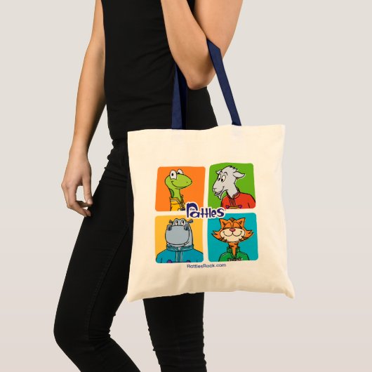 De Canvas tas "Rattle On" (Voorkant (product))