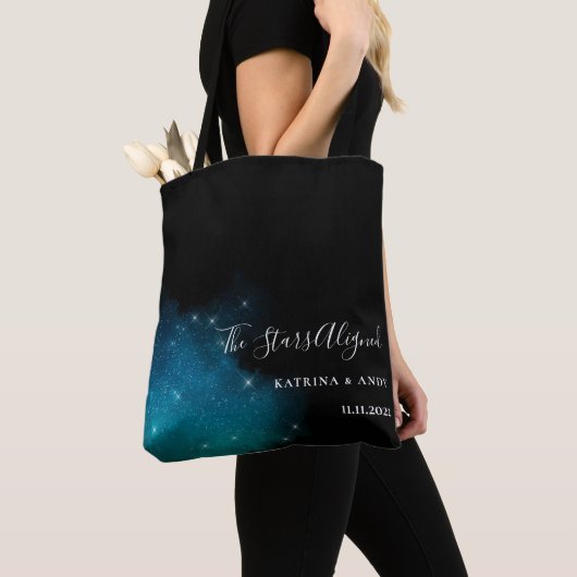 De Canvas tas Stars Alignment Wedding (Dichtbij)