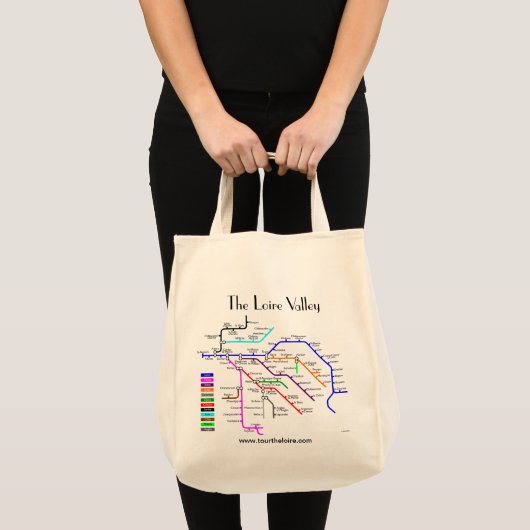 De canvas tas van de Loire Valley Time Travel (Voorkant (product))