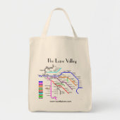 De canvas tas van de Loire Valley Time Travel (Voorkant)