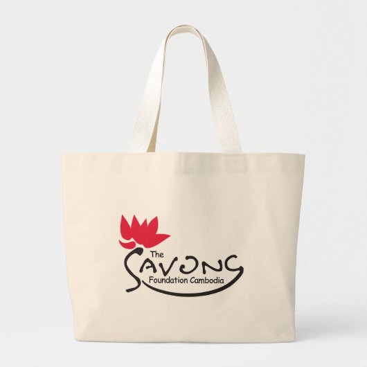 De Canvas tas van de Savong Foundation (Voorkant)