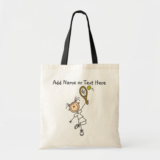 De Canvas tas van de Speler van de Tennis van het (Voorkant)