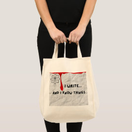De Canvas tas van een schrijver