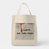 De Canvas tas van een schrijver (Achterkant)