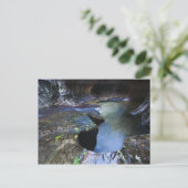 De canyon van de groef van de Subway Briefkaart (Staand voorkant)