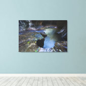 De canyon van de groef van de Subway Canvas Afdruk (Insitu (Houten vloer))