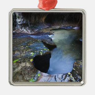 De canyon van de groef van de Subway Metalen Ornament