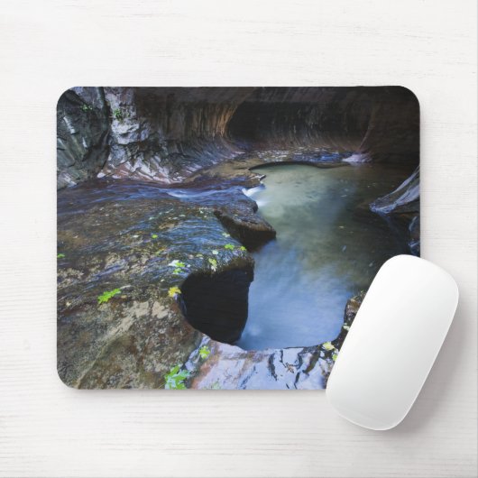 De canyon van de groef van de Subway Muismat (Met muis)