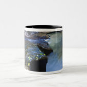 De canyon van de groef van de Subway Tweekleurige Koffiemok (Center)