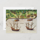 De Cape Florida en de Dolphin Briefkaart (Voorkant / Achterkant)