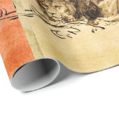 DE CAPE LION LYING DOWN, DOOR Rembrandt Cadeaupapier (Rol Hoek)