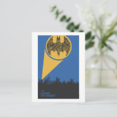 De Caped Crusader Briefkaart (Staand voorkant)