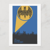 De Caped Crusader Briefkaart (Voorkant)