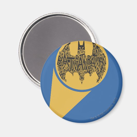 De Caped Crusader Magneet (Voorkant / Achterkant)