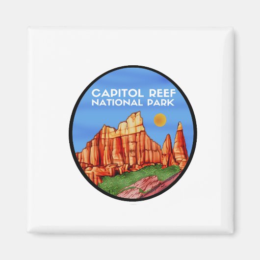 DE CAPITOL-MANIER MAGNEET (Voorkant)