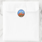 DE CAPITOL-MANIER VIERKANTE STICKER (Tas)