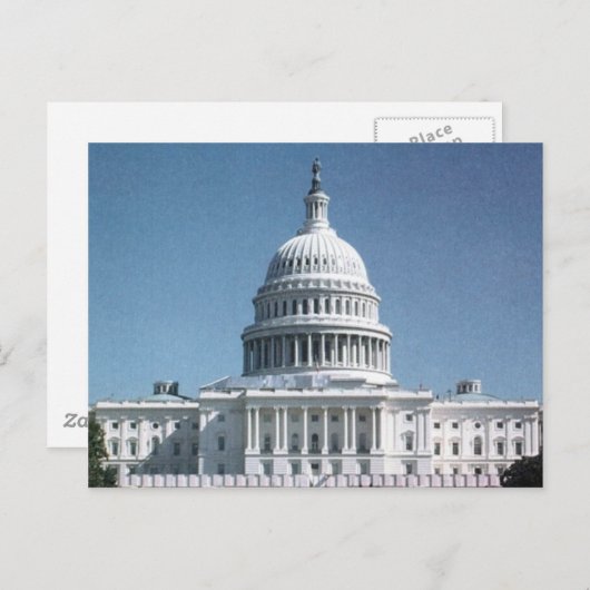 De Capitolkoepel Briefkaart (Voorkant / Achterkant)