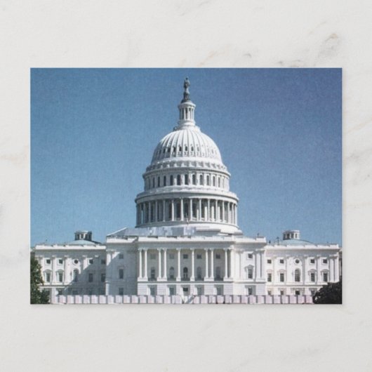 De Capitolkoepel Briefkaart (Voorkant)