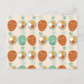 De capricieuze Ballons van de Hete Lucht Briefkaart (Voorkant)