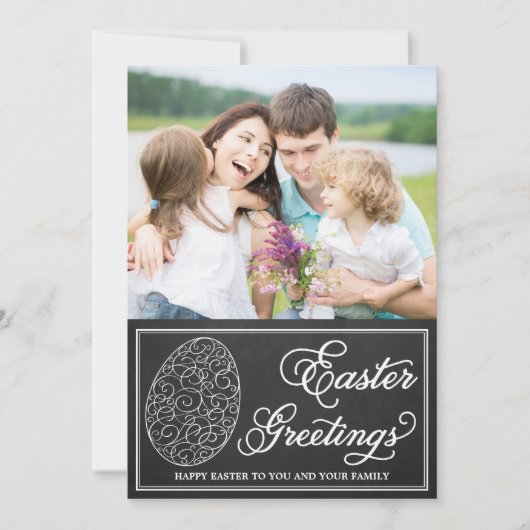 De capricieuze Kaart van de Foto van Pasen van het (Voorkant)