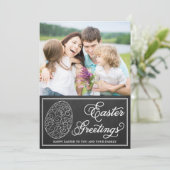 De capricieuze Kaart van de Foto van Pasen van het (Staand voorkant)