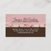 De Capricieuze Visitekaartjes Macarons van de pret (Achterkant)