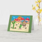 De capricieuze wenskaarten van het zuidwesten kaart (Gele Bloem)