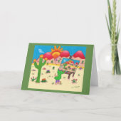 De capricieuze wenskaarten van het zuidwesten kaart (Voorkant)