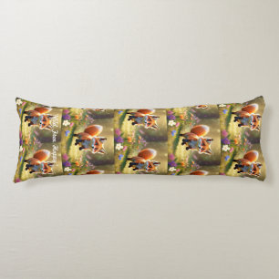 De capriolen van Red Fox Kit Lichaamskussen