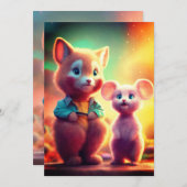 De capriolen vastleggen met Tom en Jerry! Kaart (Voorkant / Achterkant)