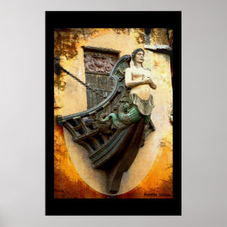 De Captains Balcony Poster