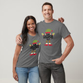 De Captains Drink Elf Funny Kerstmis T-shirt (Unisex)