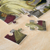 De captive Hebreeuws schreef dat Wachten op Naaman Legpuzzel (Zijkant)