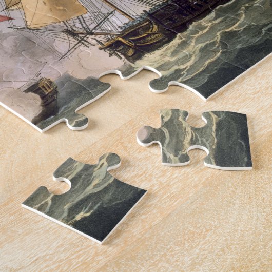 De Capture of La Clorinde, 26 februari 1814, nl Legpuzzel (Zijkant)