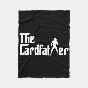 De Cardfather Funny Football Kaart Collector - UNI Fleece Deken