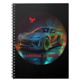 De Cardinal XL5000 Elite Sportauto Notitieboek