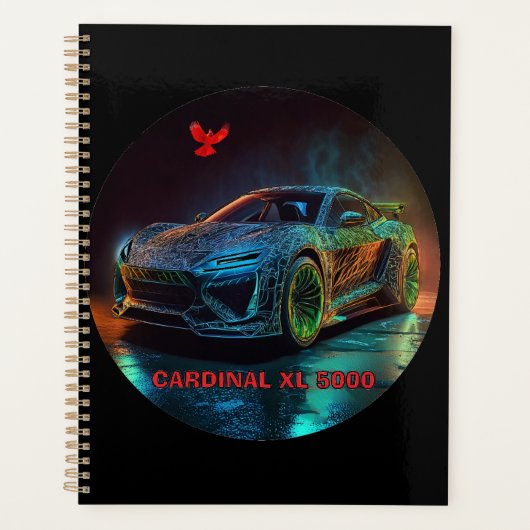 De Cardinal XL5000 Elite Sportauto Planner (Voorkant)