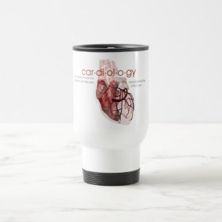 De Cardiology Definition Travel Coffee Mug Reisbeker
