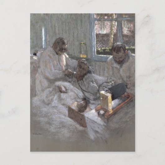 De cardioloog Henri Vaquez en zijn Briefkaart (Voorkant)